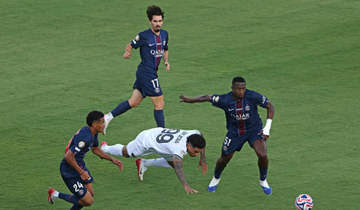 0-1！世俱杯爆大冷門，大巴黎不敵博塔弗戈，新科歐冠冠軍首敗